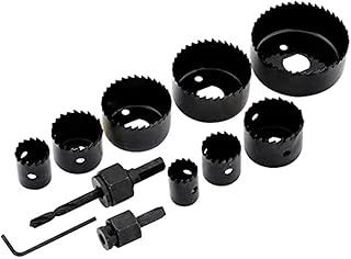 Rolson 58129 12 pc Holesaw Kit, Black