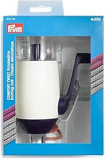 Prym Knitting Mill, Metal, Wool, Violett Weiß, One Size