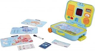 little tikes 657641C Play Learning Activity Suitcase-Interactive and Educational Toy-Includes Maps, Passport, and More-for Kids Ages 3 Years Plus