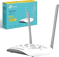 TP-Link 300 Mbps Wireless N Access Point, Passive PoE Power Injector, 10/100M Ethernet Port (TL-WA801N)