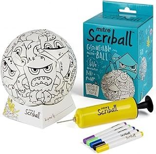 Mitre Scriball Ooodles | Customizable Mini Football | Ideal Gift For All Occasions