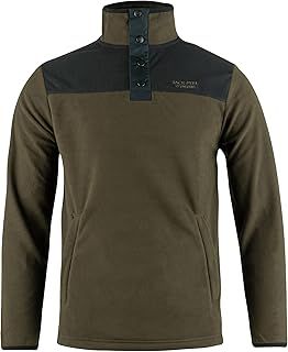 JACK PYKE Snap Neck Long Sleeve Thermal Fleece Top