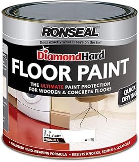 Ronseal Diamond Hard Floor Paint 750ml White