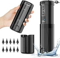 Qimic Ear Wax Removal Kit, Electric Water Powered EarCleaner, Ear Irrigation Kit with 5 Pressure Modes for Earwax Remover, Safe and Effective EarWax Removal Tool with 10 Reusable Replaceable Tips
