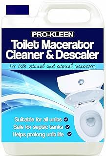 Pro-Kleen, 5L of Toilet Macerator Cleaner Descaler, Blue, Fresh