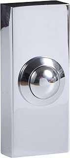 Byron Wired Bell Push Surface Mounted - Chrome