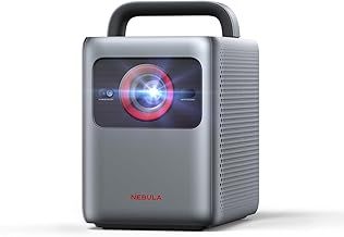 Anker NEBULA Cosmos 4K SE Laser+LED Dolby Vision Projector, 4K projector with 1800 ANSI Lumens High Brightness, 200" Huge Screen, Enhanced Image Quality, Google TV, Portable Projector with Handle