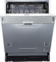 Haden 60cm Built In Dishwasher - 14 Place Settings, Low Water Consumption, Natural Drying - 6 Cycle Options, Delay Start