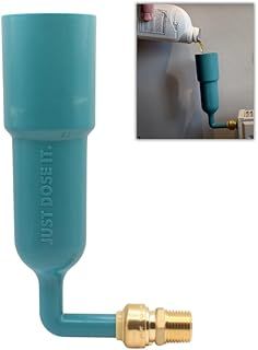 Just Dose It Central Heating Dosing Tool, Radiator Dosing Funnel - For Adding Chemicals Like Fernox Central Heating Inhibitor, Sludge Remover, Leak Sealer & Sentinel X100
