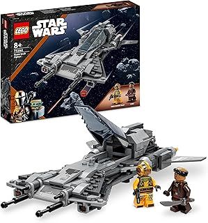 LEGO Star Wars Pirate Snub Fighter Set, The Mandalorian Season 3 Building Toy for Kids, Boys & Girls with Model Starfighter, Pilot and Vane Minifigures, Collectible Gift Idea 75346