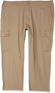 Amazon Essentials Men's Straight-Fit Stretch Cargo Trouser (Available in Big & Tall)