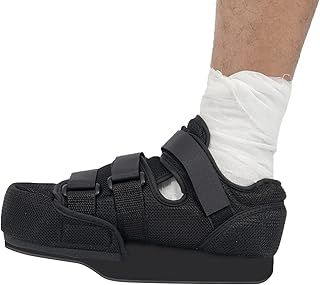 GHORTHOUD Forefoot Off-Loading Post Op Shoe Closed Toe Medical Walking Boot for Broken Toe Orthopedic Foot Brace for Post Bunion Hammertoe Surgery Brace (L)