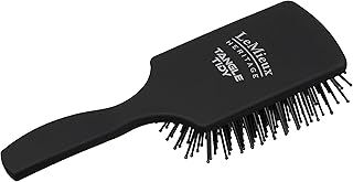 LeMieux Heritage Tangle Tidy Horse Manes & Tails Grooming Brush in Black with Flexible Toggles and Ergonomic Handle - One Size