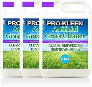 Pro-Kleen Lavender 3 x 5 Litres Artificial Grass Disinfectant Outdoor Cleaner + Deodoriser