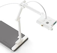 OKIOCAM S-4K USB Visualiser for Teachers with OKIOPoint Smart Visual Pointer, for Classrooms and Distance Learning, works with Windows, Mac, & Chromebooks, Portable Visualiser