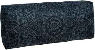 Yoga Design Lab | The Yoga Bolster | Comfortable, Supportive Eco-Friendly Luxury Yoga Cushion | Recycled Plastic Bottle Microfiber | Natural Cotton, Foam Filling