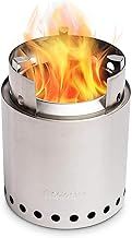 Solo Stove Campfire | Portable Camping Hiking, Backpacking and Survival Stove, No liquid fuel needed, Powerful Efficient Wood Burning, Low Smoke, 4+ People, 304 Stainless Steel, Compact 18 x 23,5 cm