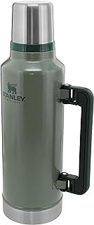 Stanley Classic Legendary Thermal Flask 1.9L - Keeps Hot or Cold For 45 Hours - BPA-Free Thermal Flask - Leakproof Stainless Steel Water Bottle For Hot Drinks - Dishwasher Safe - Green