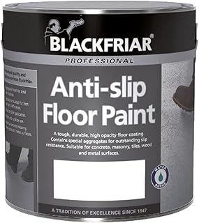 Blackfriar Anti Slip Floor and Step Safety Paint Light Grey - 1 Litre