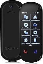 Language Translator Device, 138+ Languages Real Time No WiFi Need Instant AI Translation, Offline Photo/Voice/Recording Translation Device for Business Learning Travel