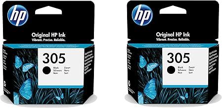 HP Original 305 Black, Multipack 2 Pack