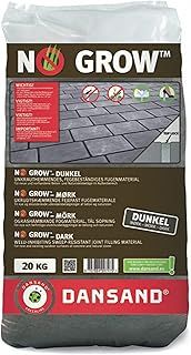 No Grow Easy Fix Polymeric Ready Mixed Patio Brush in Firm Setting Fastfix Grout Jointing Paving Sand Compound (Dark Grey)…