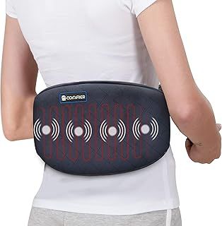 Comfier Heat pad for back Pain,Heated Back Warmer Massage Belt Wrap,Fast Heating Pad,Massage Heating Belt,Heat Pads for Abdominal, Lower Back Cramps Period Pain Relief, Gifts for Women Men