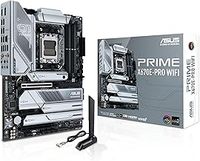 ASUS PRIME X670E-PRO WIFI, an AMD X670E Ryzen AM5 ATX motherboard with PCIe 5.0, four M.2 slots, DDR5 slots, USB 3.2 Gen 2x2 Type-C, USB4 support, WIFI 6E, and 2.5G Ethernet