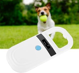 Yinhing Animal Chip Scanner, Rechargeable Microchip Scanner for Pets, Supports FDX-B & EMID, 128 Tag Memory
