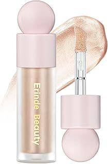 Erinde Liquid Highlighter Makeup, Shimmer Cream Highlighter, Natural Light Face Highlighter, Brightening Liquid Highlight, Face Body Glow Makeup, Glow Drops Makeup, Highlighter Makeup