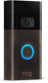 Certified Refurbished Ring Video Doorbell (2nd Gen) by Amazon|Wireless Video Doorbell Security Camera with 1080p HD Video, Wifi, battery-powered|Works with Alexa|30-day free trial of Ring Home