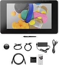 Wacom Cintiq Pro 24 – Professional Drawing Tablet with Screen, Stylus Pen Battery-free & Pressure-sensitive, Compatible with Windows & Mac, 4K Resolution, Perfect Tablet for Drawing & Graphics Design