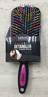 LA MODA RAINBOW PADDLE DETANGLE BRUSH