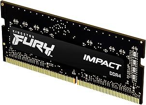 Kingston FURY Impact 16 GB 3200MHz DDR4 CL20 Laptop Memory Single Module KF432S20IB/16