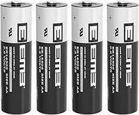 EEMB ER14505 AA 3.6V 2700mAh Lithium Battery Li-SOCL₂ Non-Rechargeable Battery SB-AA11 LS14500 TL-5903 SL-360 ER14500 for Water Electricity Meter Gas PLC Facility Equipment Spare Generic Battery (4)