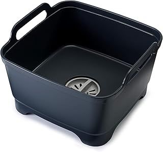 Joseph Joseph Wash&Drain™ Dishwashing Bowl with Straining Plug-grey
