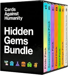 Cards Against Humanity: Hidden Gems Bundle • 6 themed packs + 10 new cards