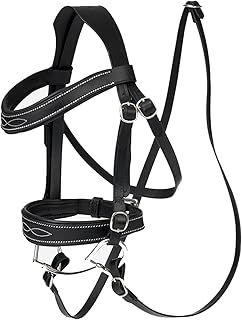 LeMieux Hobby Horse Competition Bridle Black - Padded Leather - Educational Toy