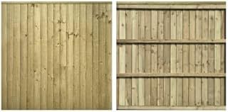Premier Feather Edge Semi Braced Fence Panel 1830mm x 1500mm (5ft)