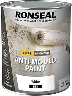 Ronseal AMPWS750 Anti Mould Paint White Silk 750ml (Packaging May Vary)