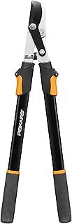 Fiskars Telescopic Tree Pruner for fresh wood, Non-stick coating, Hardened Precision Steel, Handle length: 63 to 83 cm, Black/Orange, L13, 1027528
