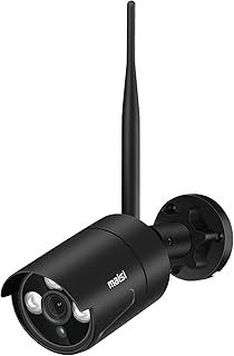 maisi 3MP Wireless Security Camera System, 8 Channel NVR CCTV Camera System, 8Pcs 3MP HD WiFi Camera, 1-Way Audio, Night Vision, Email and APP Push Alert, 1TB Hard Drive