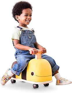 B. toys by Battat - Boom Buggy Ride-On Bee - Animal Wooden Ride-On Toy For Toddlers Age 18 Months And Up