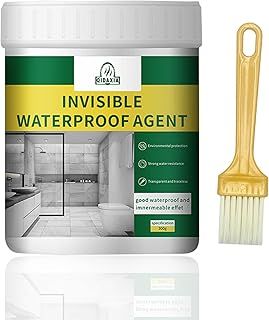 Transparent Waterproof Sealant, 300g Clear Silicone Sealant Waterproof Super Strong Anti-Leakage Agent, Clear Silicone Bathroom Sealant Seal Glue For Tile Gutter Patio Bath Roof Coating
