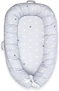 Baby Nest Pod for Newborn, Baby Lounger for 0-12 Months Boys Girls, 100% Cotton Baby Nest, Baby Essentials for Newborn, Baby Gifts