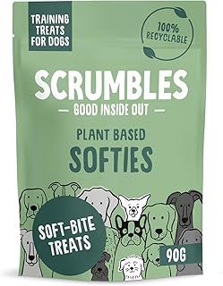 Scrumbles Softies, Plant Based Dog Training Treats, 90g