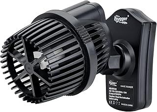 hygger 3937LPH Aquarium Wave Maker Pump with Strong Magnetic Suction Base, Ultra-Quiet 360 Degree Rotating Submersible Power Head, for 75L Freshwater Saltwater Tank, 5W