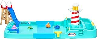 Little Tikes Splash Beach Water Table Splash Pad - Includes Fun Features & Accessories - Compact Foldable Design for Travelling and Easy Storage - Great Gift for Kids Ages 2+ Years