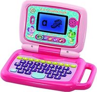 LeapFrog 2 in 1 LeapTop Touch Laptop, Pink, Learning Tablet for Kids with 10 Modes of Play, Kids Laptop with Letters, Numbers, Vocabulary and Animals, Learning Toy Laptop for Kids Ages 2 Years +