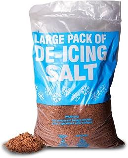 20Kilogram Rock Salt RockSalt Grit de-ice for Ice Frost and Snow